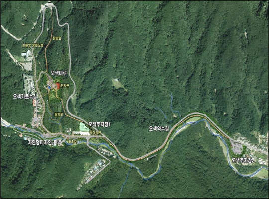 양양 오색 자연·휴양체험지구 개발계획도  국토부 제공